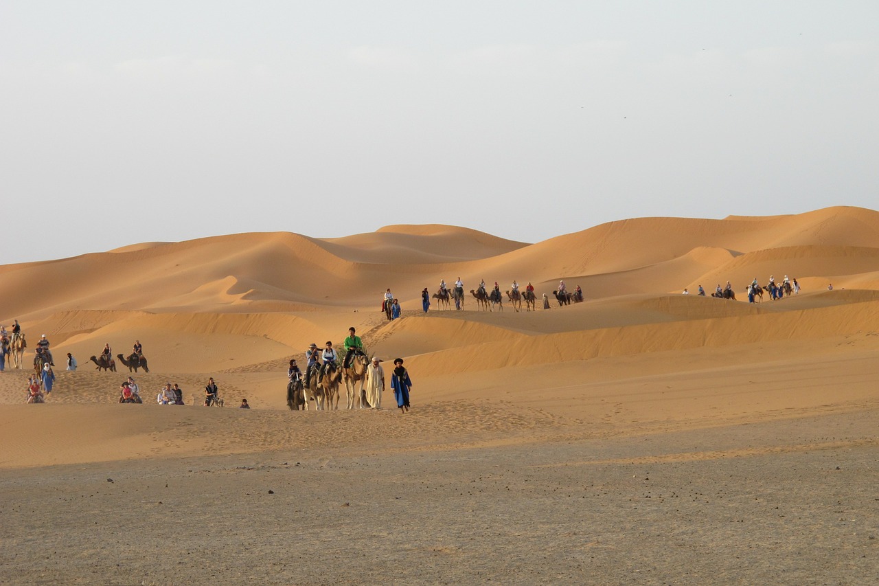 Maroko - duny