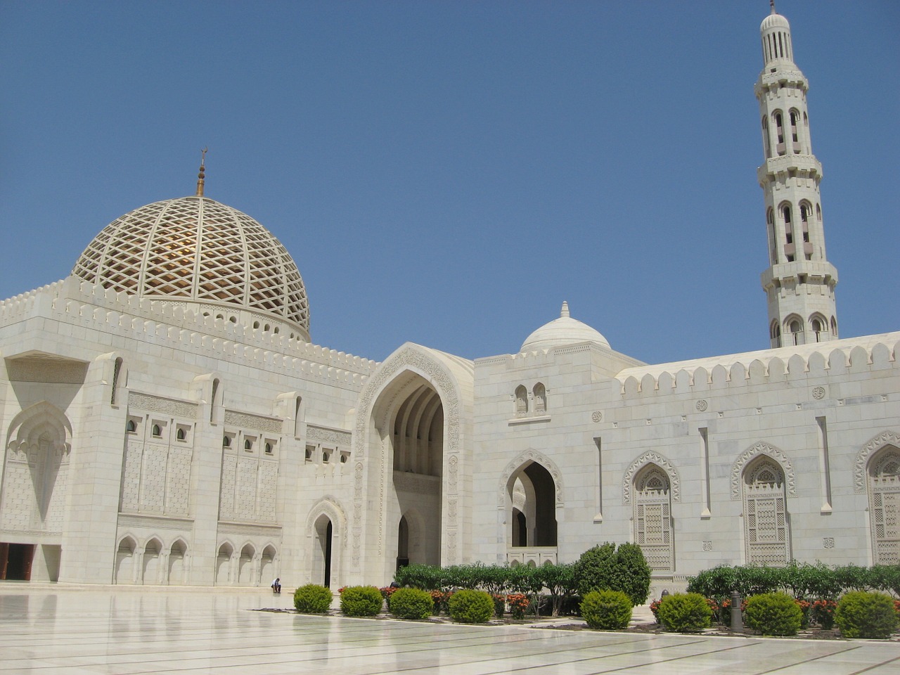 Omán - mešita